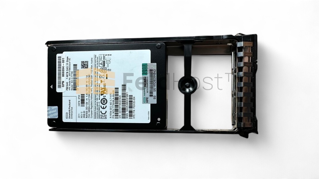 R0Q00A HPE PRIMERA 600 7.68TB SAS SFF (2.5IN) FIPS Encrypted SSD - 1