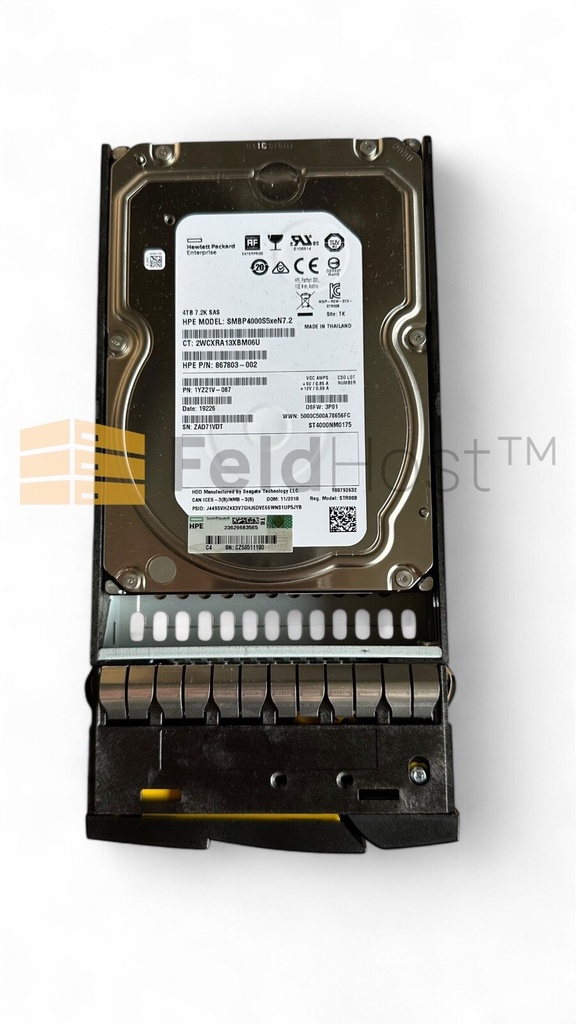 HPE 3PAR 8000 4TB+SW 7.2K LFF HDD - 1