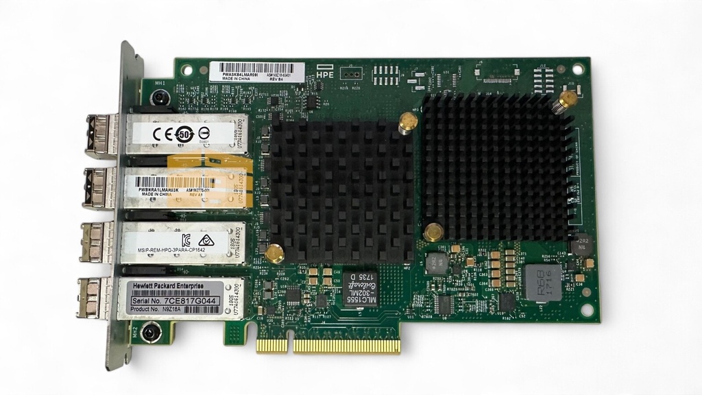 HPE 3PAR 4-Port 16GB FC / 10GB NIC Combo HBA - 1