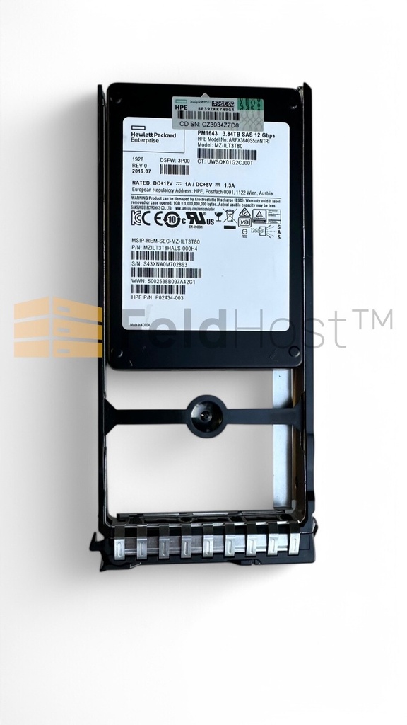 R0P96A HPE PRIMERA 600 3.84TB SAS SFF (2.5IN) SSD - 1