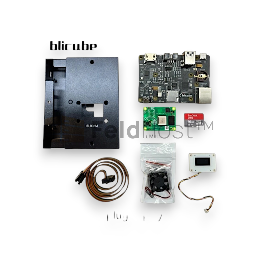 BliKVM v1 CM4 "KVM over IP" Raspberry Pi CM4 HDMI CSI PiKVM v3 no wifi - 5