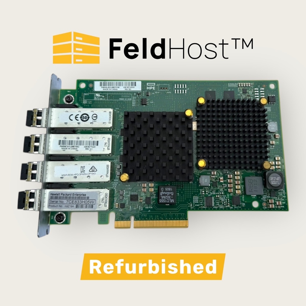 HPE 3PAR StoreServ 8000 4-port 10Gb iSCSI/10Gb NIC combo adapter - 2