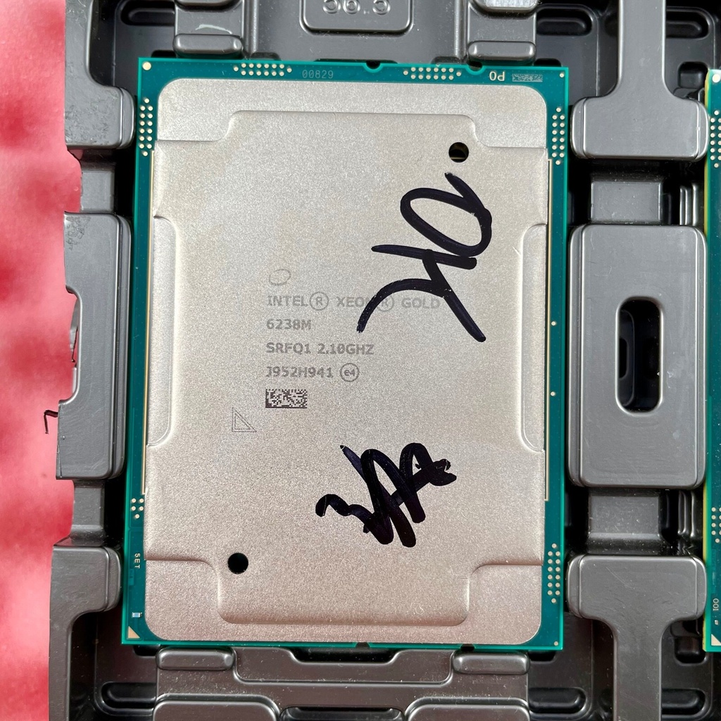 INTEL XEON GOLD 6238M CPU PROCESSOR 22 CORE 2.10GHZ SRFQ1 - 2