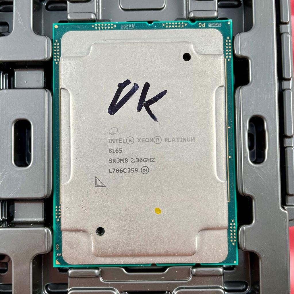 Intel Xeon Platinum 8165 24-Core 2.30GHz 33MB 205W LGA3647 CPU Processor SR3M8 - 2