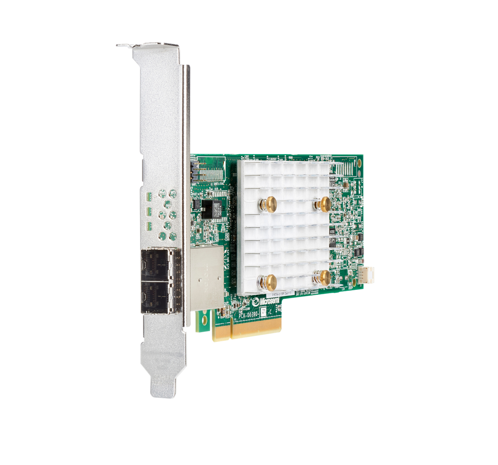 [804405-B21 836270-001] HPE Smart Array P408e-p SR Gen10 (8 External Lanes/4GB Cache) 12G SAS PCIe Plug-in Controller 