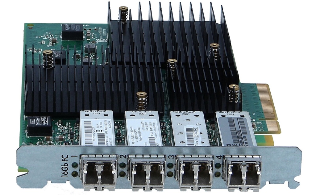 [H6Z00A] HPE 3PAR 4-Port 16GB FC Adapter with 4x SFP
