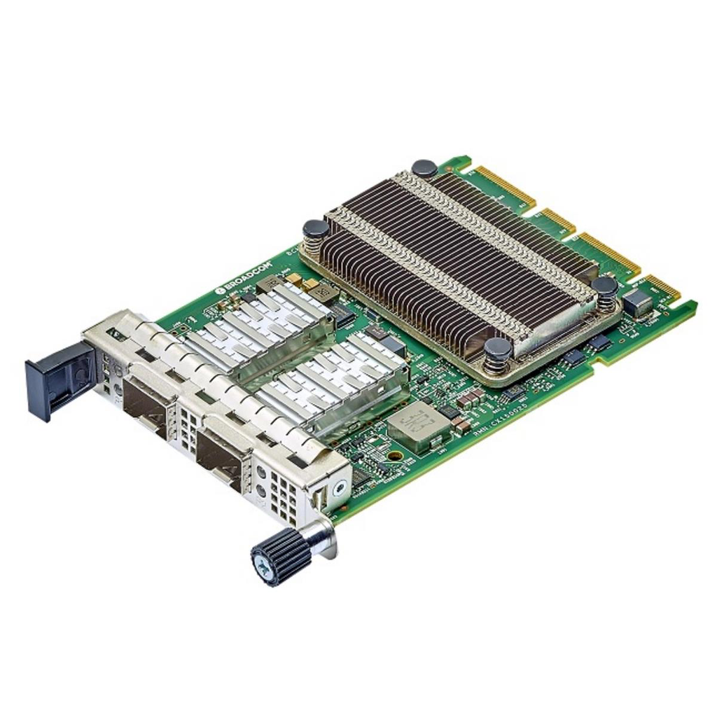 Broadcom NetXtreme N225P Dual-Port 25/10GbE PCIe 3.0 OCP 3.0 BCM57414 Ethernet Adapter