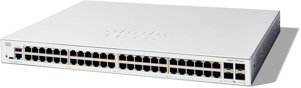 Cisco Catalyst 1300 48-port GE, 4x10G SFP+ Switch C1300-48T-4X