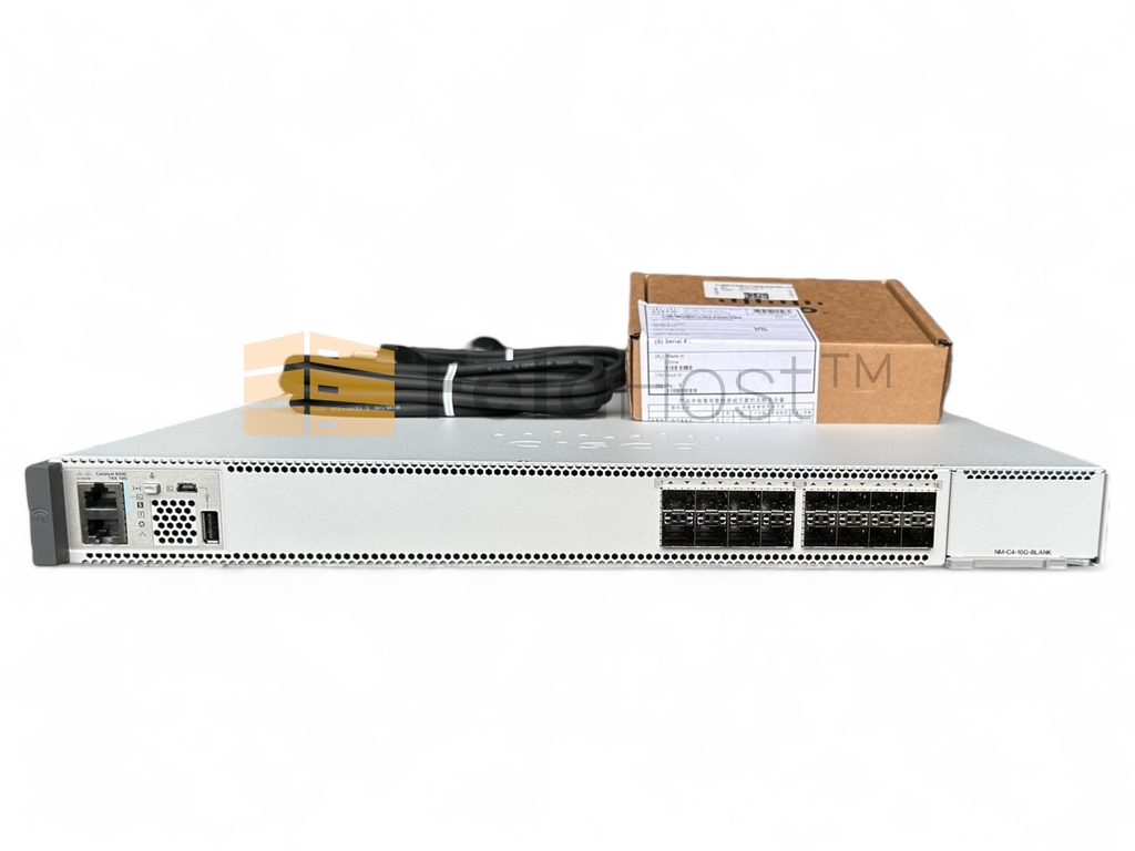 [C9500-16X-A] Cisco Catalyst 9500 16-port SFP+ 10GbE with modular uplink, Network Advantage, DNA Advantage till 04/2026 C9500-16X-A