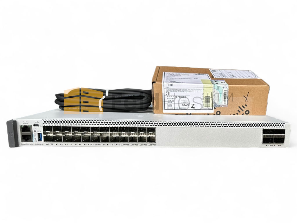 Cisco Catalyst 9500 24-port SFP28 25GbE with 3x100GbE uplink, Network Advantage, DNA Advantage till 04/2026 C9500-24Y4C-A