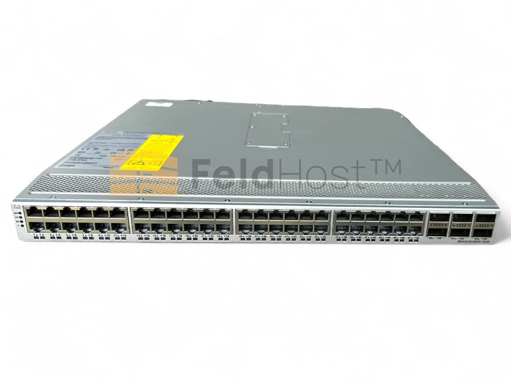 Cisco Nexus 9300 FX3 48-port 10G/mGig copper with 6x100GbE uplink, UPOE N9K-C93108TC-FX3P