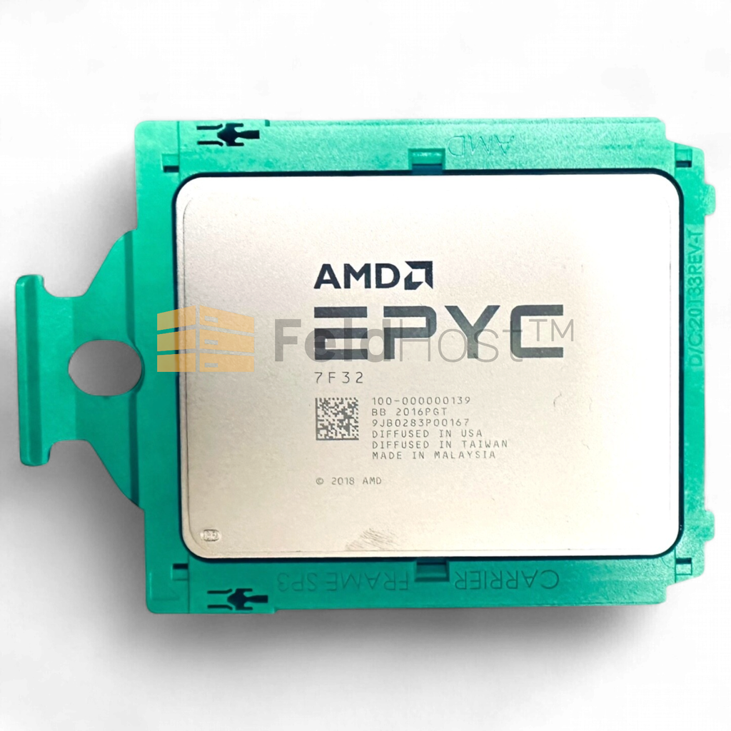AMD EPYC 7F32 8C Server Processor 8x 3,70 GHz 128MB Cache FCLGA-4094 SP3 CPU 100-00000139 no lock