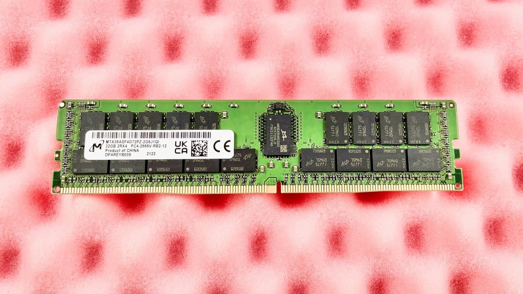 Micron MTA36ASF4G72PZ-2G6J1 - 32GB 2RX4 PC4-2666V-RB2-12 Memory