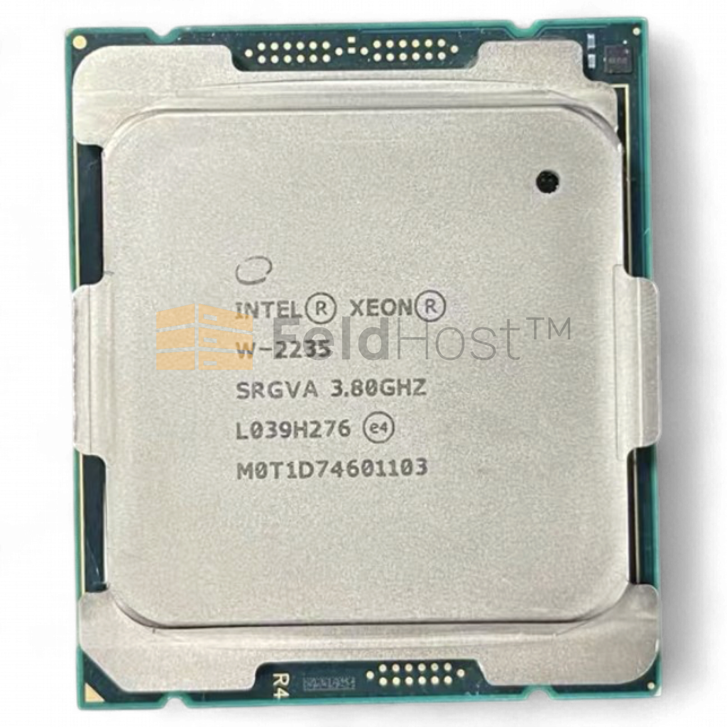 Intel® Xeon® W-2235 Processor 8.25M Cache, 3.80 GHz, 6 Cores, FCLGA2066