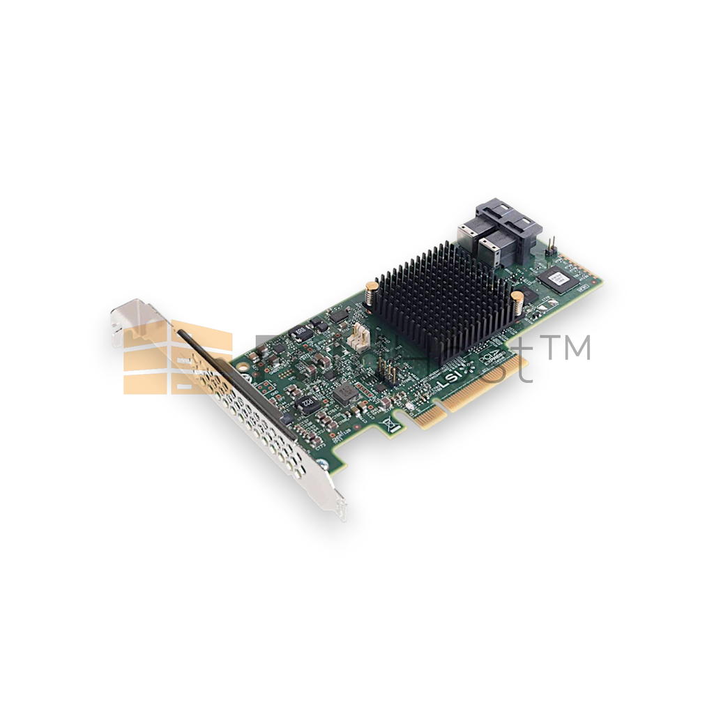 Broadcom LSI MegaRAID SAS 9341-8i 8x 12Gb/s SAS (2x int. SFF-8643), PCIe 3.0 x8