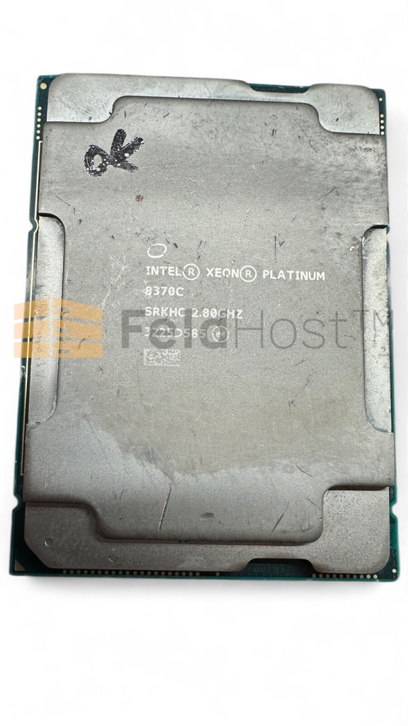 [SRKHC-C] INTEL XEON PLATINUM 8370C SRKHC 2.80GHZ 48MB 32-CORE CPU PROCESSORS 270W Grade C