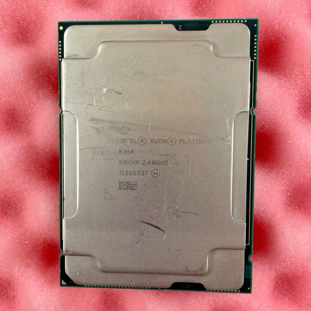 [SRKH8-B] Intel Xeon Platinum 8368 SRKH8 38C 76T 2.4GHz 3.2/3.4GHz 57MB 270W LGA4189 Grd B