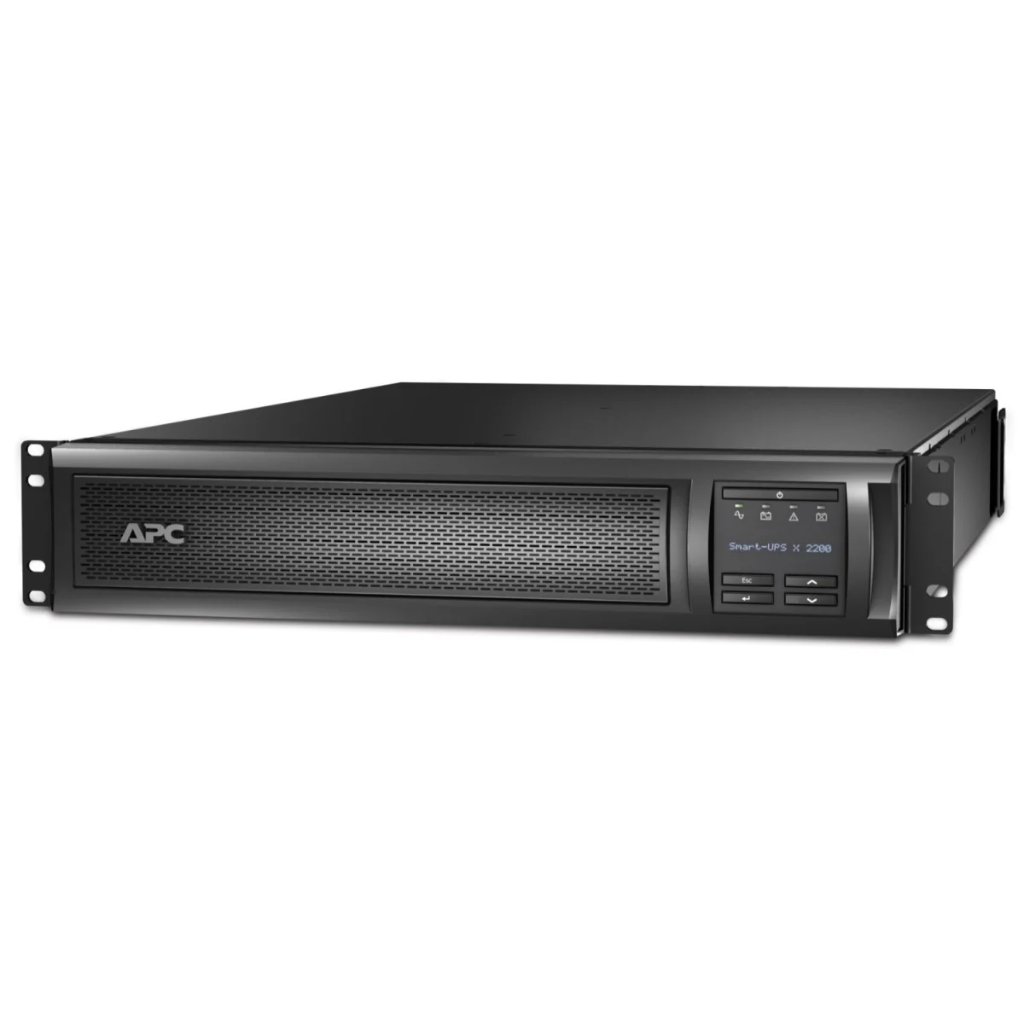 [SMX2200RMHV2U] APC Smart-UPS X, Line Interactive, 2200VA, Rack/tower convertible 2U, 208V-230V, 8x C13+1x C19 IEC, SmartSlot, Extended runtime