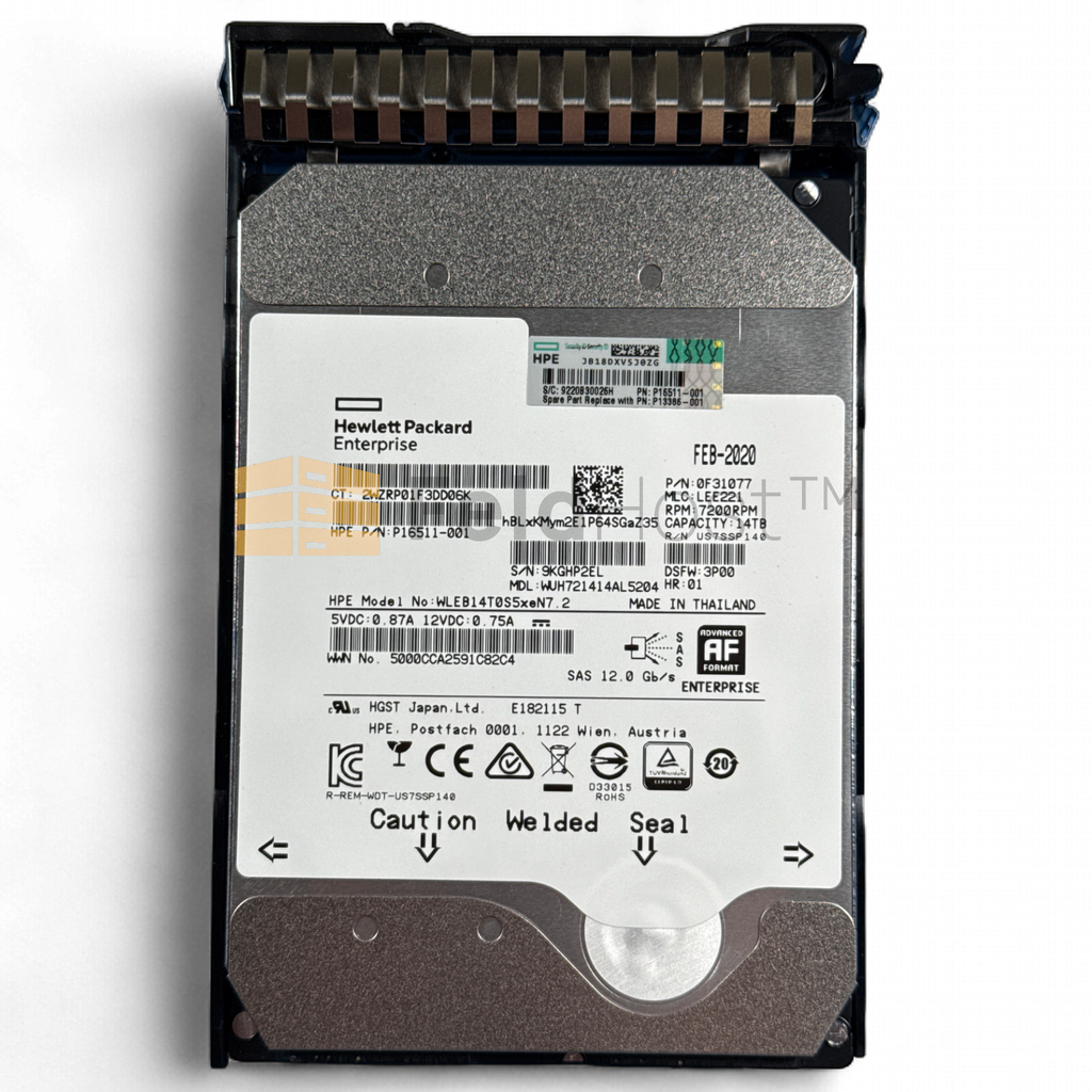 HPE Primera 600 14TB SAS 7.2K LFF (3.5in) HDD R0Q15A