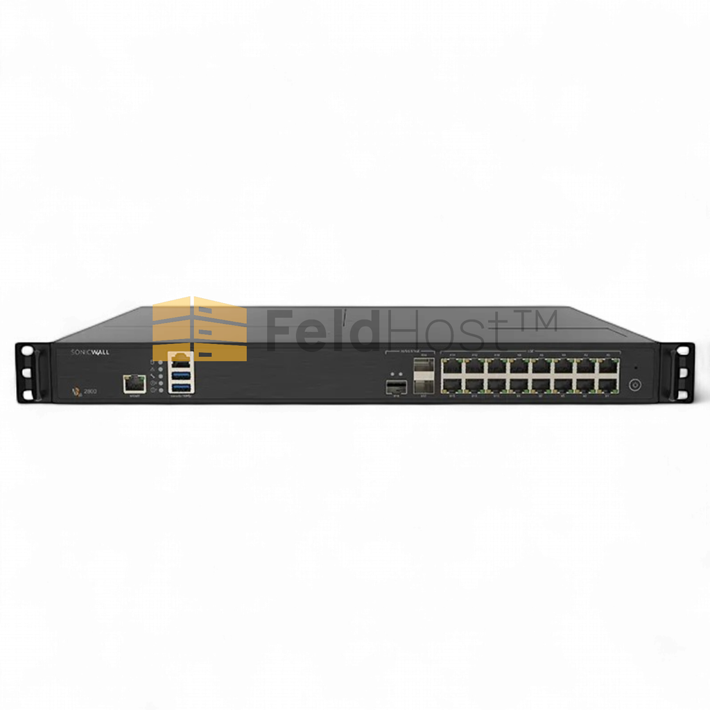 [03-SSC-1841] SonicWall NSa 2800 Network Security Appliance with 03-SSC-4689. High-Performance Next-Generation Firewall for Enterprise Protection