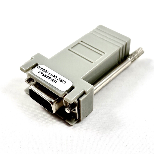 [180-0055-01] HPE 3PAR 7000 8000 DB9 to RJ45 Serial Console Adapter 