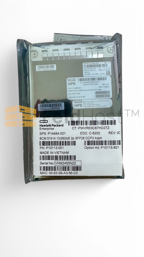 [P10115-B21] HPE Broadcom BCM57414 Ethernet 10/25G 2‑p SFP28 OCP3 Adptr
