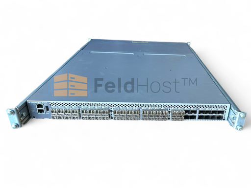 [QR481A] HPE SN6000B Brocade 6510 48-Port Active 16Gb SFP+ FC SAN Switch PowerPack+ with E7Y00A
