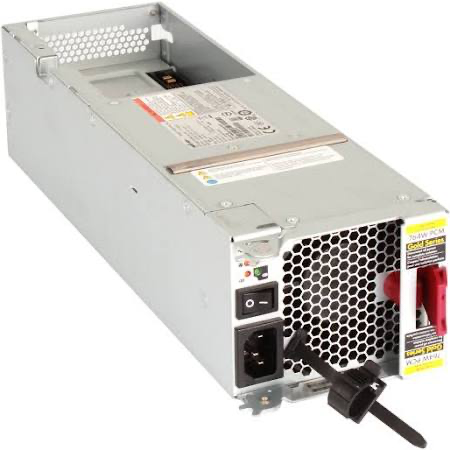 [727386-001] HPE 3PAR 764 W GOLD Power Supply module assembly without battery